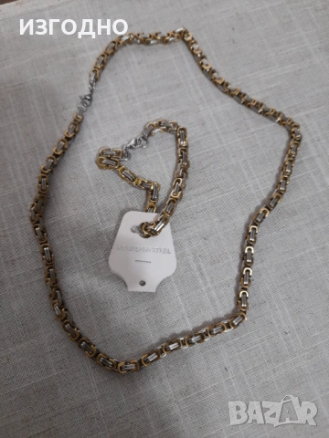 60€ НОВ ЛАНЕЦ И ГРИВНА *СУПЕР СА, снимка 2 - Гривни - 53371694