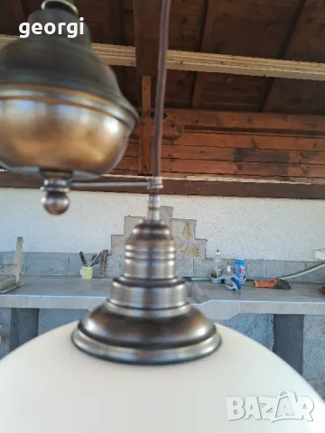 месингов полилей с променлива дължина уникат      18/1, снимка 10 - Полилеи - 49002758