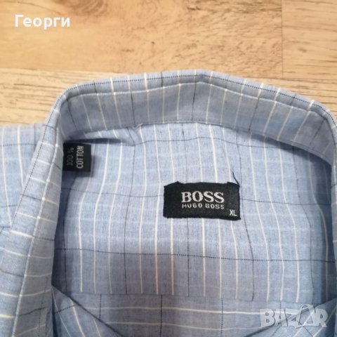 Мъжка риза Hugo Boss Размер XL, снимка 6 - Ризи - 37723805