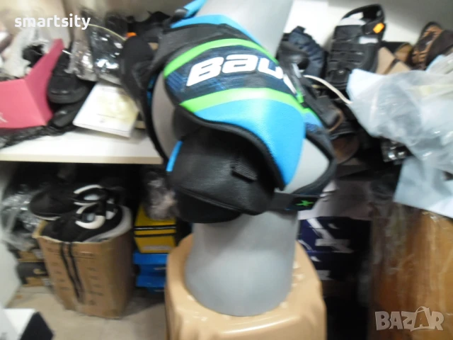 детска мото броня BAUER JR, снимка 4 - Аксесоари и консумативи - 50632589