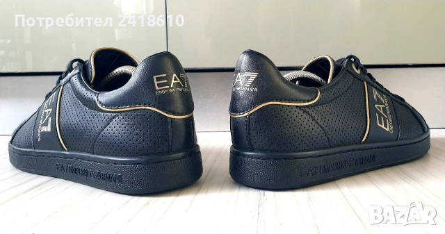 Emporio Armani EA7 Sneakers Mens Size 43/27.7см ОРИГИНАЛ! Мъжки Спортно - елегантни!, снимка 4 - Кецове - 53469126