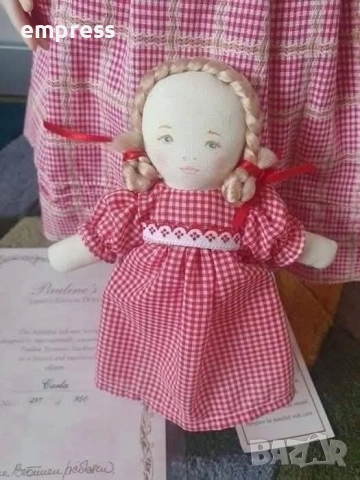 Порцеланова кукла Pauline Carla, снимка 4 - Колекции - 52684927