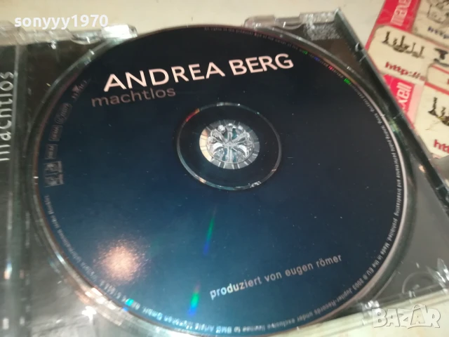 ANDREA BERG CD 1308251656, снимка 11 - CD дискове - 51355522