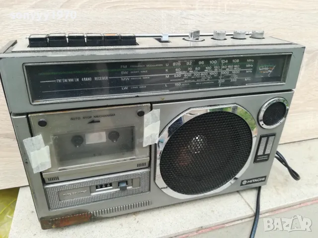 hitachi-стар касетофон 2204251438, снимка 12 - Радиокасетофони, транзистори - 49989198