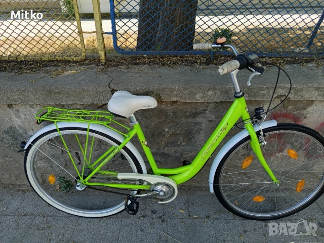 28 цола алуминиев велосипед с 7 скорости усилени капли като нов , снимка 14 - Велосипеди - 50748587