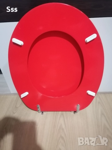 Червен капак за тоалетна чиния , снимка 5 - Други - 52886872