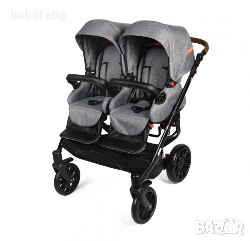 Dorjan Quick Twin 2в1,  количка за близнаци, снимка 11 - Детски колички - 27854300