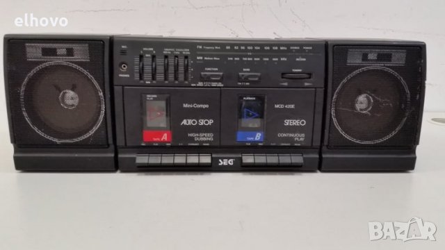 Радиокасетофон SEG MCD 420 E