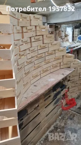 Дървена щайга за корпоративни коледни подаръци, снимка 11 - Друго търговско оборудване - 48924144