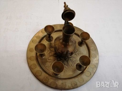 Месингов сервиз. , снимка 6 - Антикварни и старинни предмети - 27691647