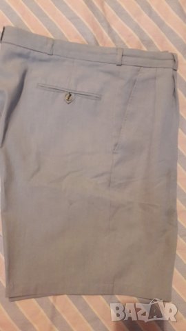Мъжки летен къс панталон от плат светлосив, снимка 2 - Къси панталони - 33002645