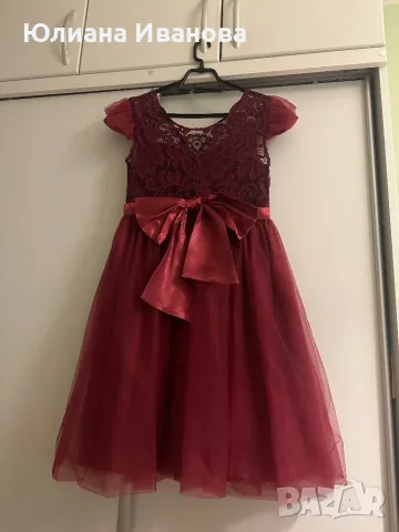 Детска рокля , снимка 2 - Детски рокли и поли - 47272020