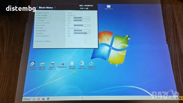 Мултимедиен  проектор  InFocus IN126STa, снимка 2 - Плейъри, домашно кино, прожектори - 49474854