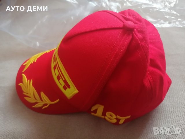 Черна и червена качествена шапка с надпис Пирели Pirelli марка гуми на атомобил, снимка 11 - Аксесоари и консумативи - 36268294