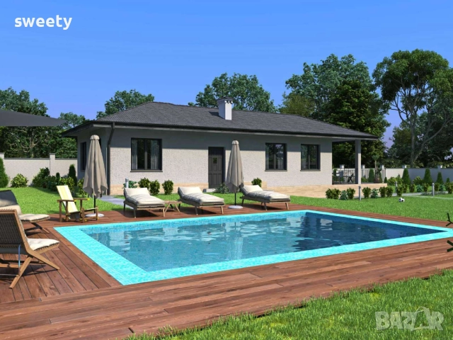 Продавам едноетажна къща 175000 €