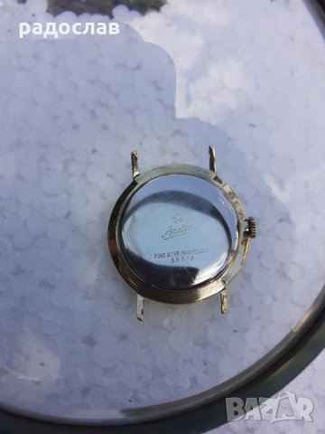 Позлатен мъжки часовник ARETTA ULTRA-THIN, снимка 3 - Мъжки - 32573208
