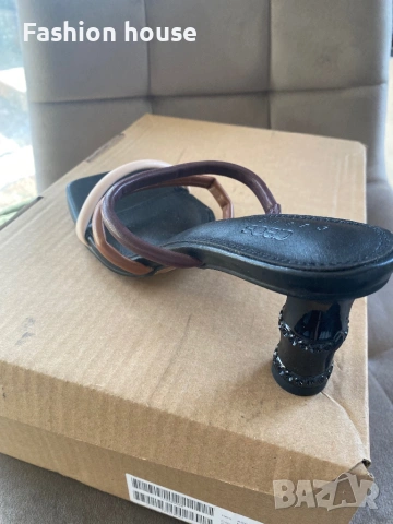 ASOS дамски чехли мгигоцветни, снимка 2 - Чехли - 53072659