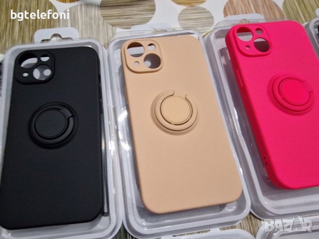 Iphone 14,14+,14 Pro,14 Pro Max Soft Ring луксозен гръб , снимка 6 - Калъфи, кейсове - 39404566