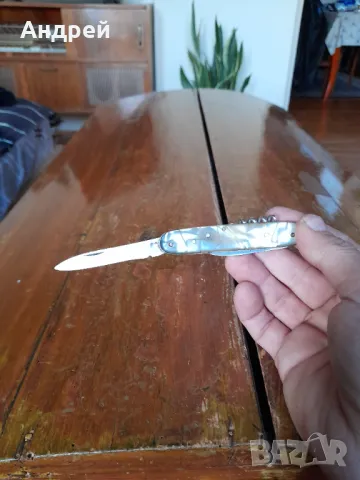 Стар джобен нож,ножче,ножка #84, снимка 6 - Други ценни предмети - 48140463