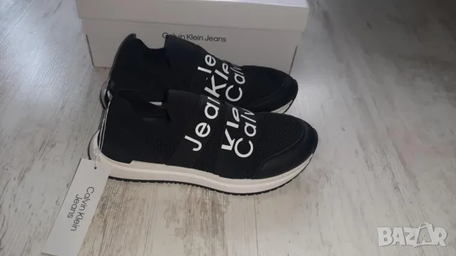 Нови оригинални сникърси Calvin Klein, снимка 3 - Маратонки - 50065081