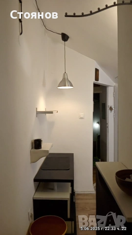 масивен скрин комод за телевизор и други в черно и бяло, снимка 2 - Скринове - 53594085