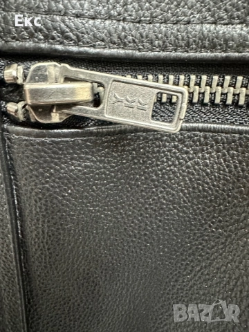 Мъжко кожено яке, телешка кожа, снимка 2 - Якета - 52557677