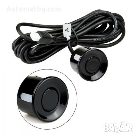 Парктроник Безжичен Automat, Parking sensor с четири черни сензора и дисплей, снимка 2 - Аксесоари и консумативи - 27610440