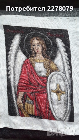 Ръчни гоблени "Свети Архангел Михаил" и "ЗИМА" 