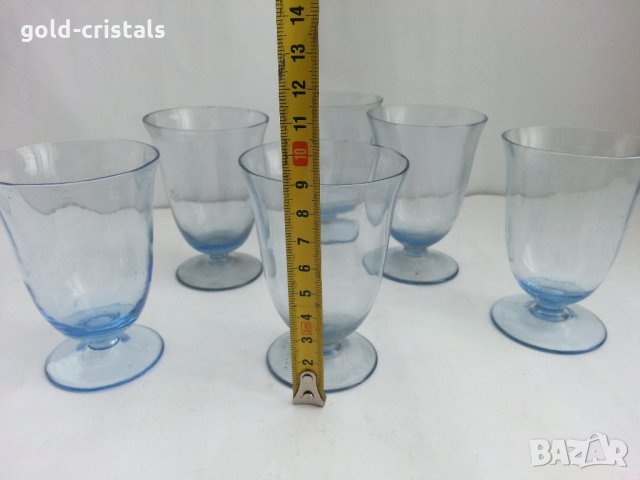 Ретро чаши чашки цветно стъкло, снимка 3 - Антикварни и старинни предмети - 33126814