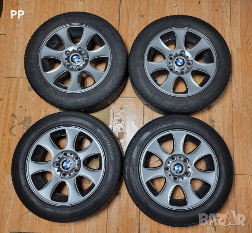 джанти 16" 5х120 BMW летни гуми 205/55/16, снимка 2 - Гуми и джанти - 52976813