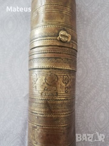 Стара турска ръчна мелница за кафе, снимка 3 - Антикварни и старинни предмети - 37126517