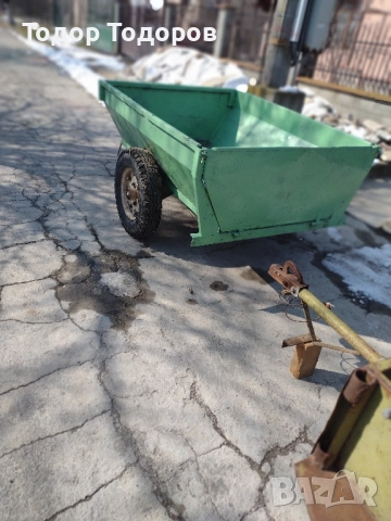 Ремарке за мотоблок, мотофреза или мотокултиватор Беларус оригинално, снимка 6 - Селскостопанска техника - 52286207