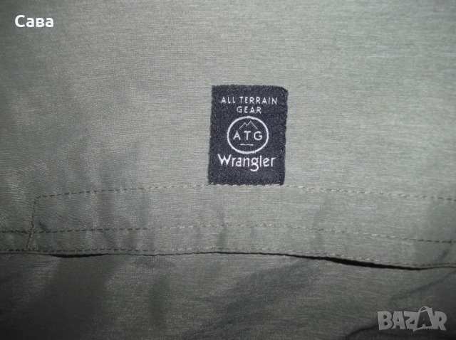 Ризи WRANGLER  мъжки,4-5ХЛ  /зелена,бежова/, снимка 7 - Ризи - 53276856