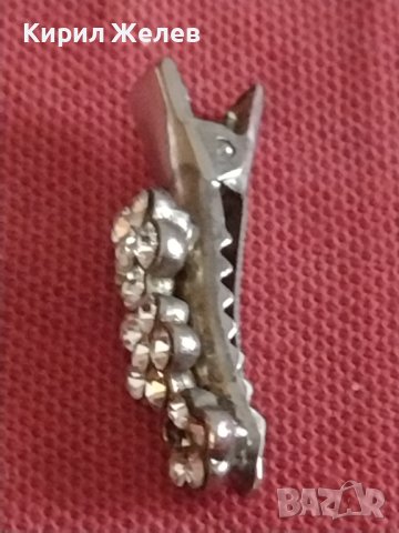 Красива брошка накит украшение с кристали 40435, снимка 3 - Други - 43725963