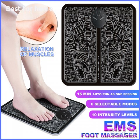 Електромагнитен масажор за крака Ems Foot Massager, снимка 5 - Масажори - 37041875