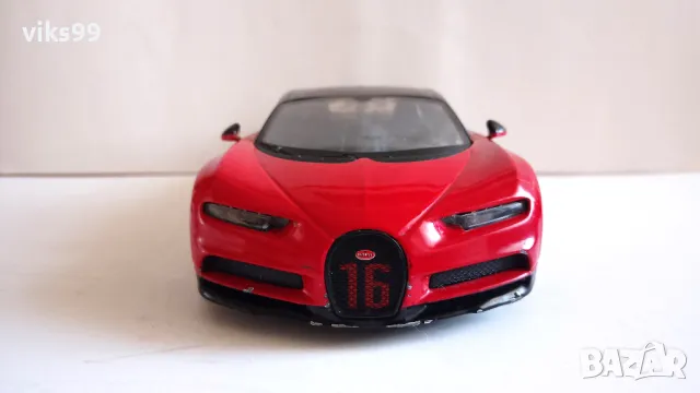  Bugatti Chiron Sport 1:24 Maisto, снимка 7 - Колекции - 47445406