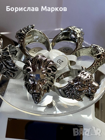  Пръстени стомана, снимка 9 - Други ценни предмети - 33523353