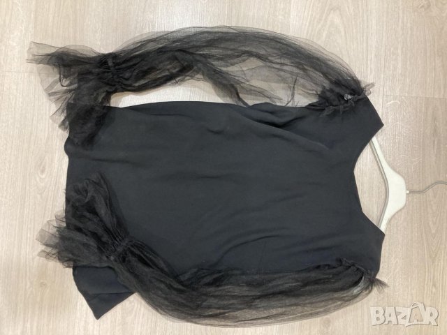 Черна риза , снимка 5 - Ризи - 38463874