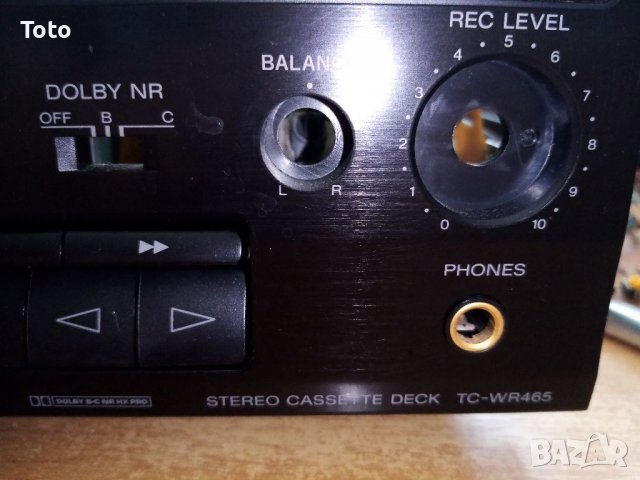 Дек Sony TC WR 465 на части 
