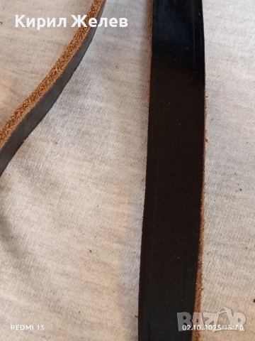 Винтидж естествена кожа ремък за оръжие рядък за КОЛЕКЦИЯ 51111, снимка 7 - Други ценни предмети - 51921248