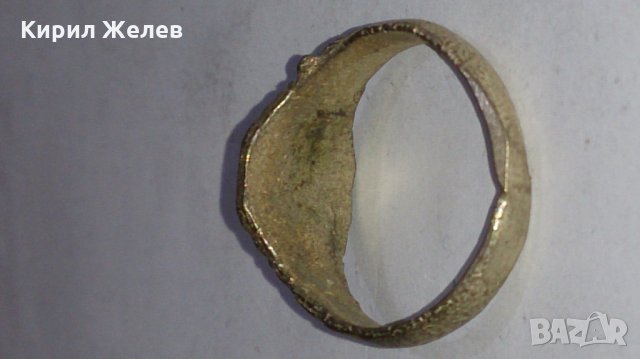 Уникален стар пръстен сачан над стогодишен - 73111, снимка 4 - Пръстени - 28983851