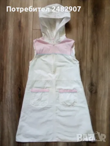 Детска рокля с качулка, снимка 3 - Детски рокли и поли - 49006804