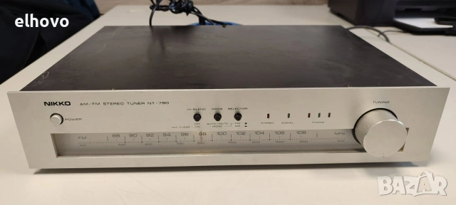 Стерео тунер NIKKO NT-790#1, снимка 5 - Ресийвъри, усилватели, смесителни пултове - 53450744