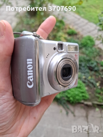 Компактен дигитален фотоапарат Canon PowerShot A560 , снимка 3 - Фотоапарати - 52479741
