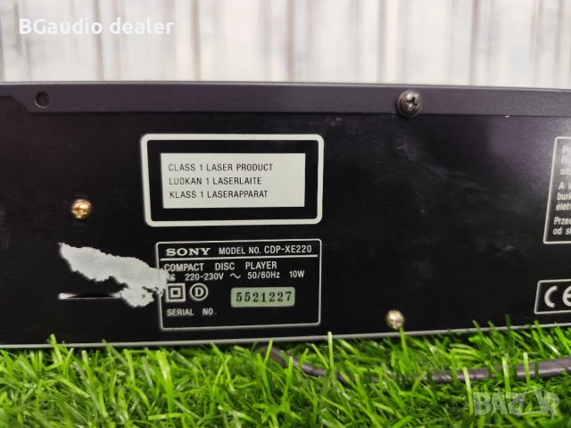 Sony CDP-XE220, снимка 7 - Ресийвъри, усилватели, смесителни пултове - 51584818