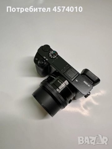Sony A6000+16-50 обектив + 3 батерии, снимка 3 - Фотоапарати - 51471608