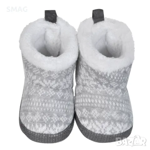 Бебешки буйки Обувки сив жакард S_1170888, снимка 2 - Бебешки обувки - 49897098