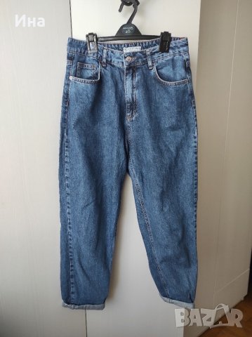 Дънки свободен модел р-р М L, снимка 4 - Дънки - 34954852