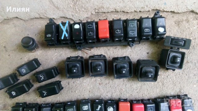 Копчета, бутони за Мерцедес 124 , снимка 2 - Части - 33467599