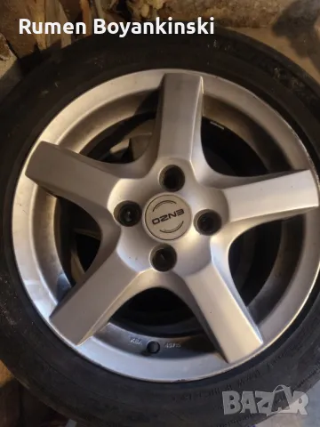 Джанти Enzo с Гуми General/ Hankook 15 Mitsubishi Space Star 2001, снимка 6 - Гуми и джанти - 49608141